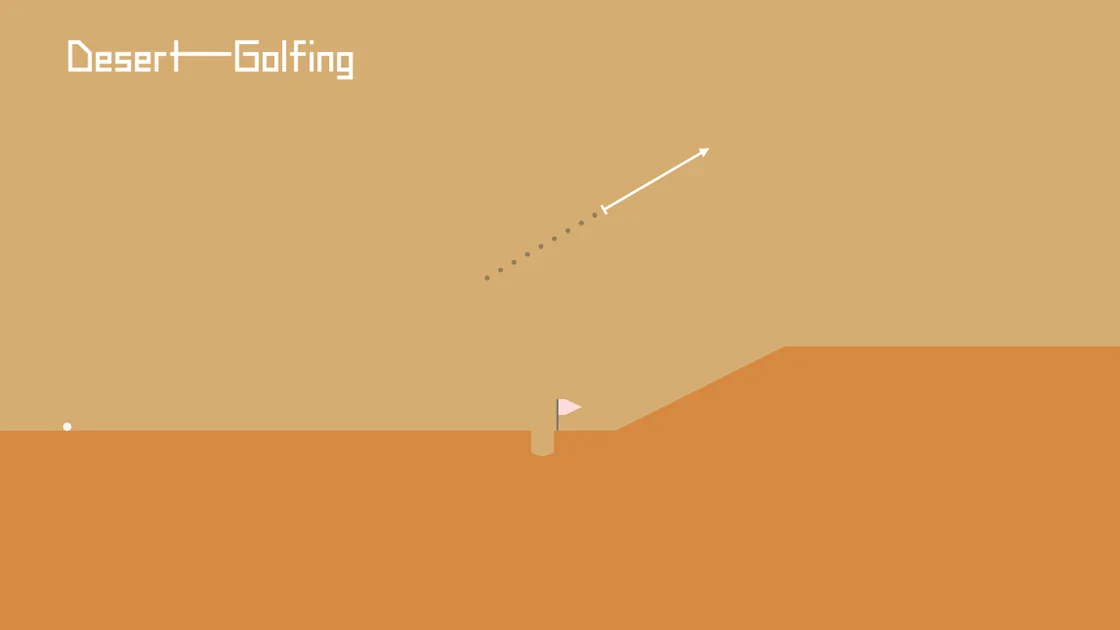 Desert Golfing — official screenshot 1